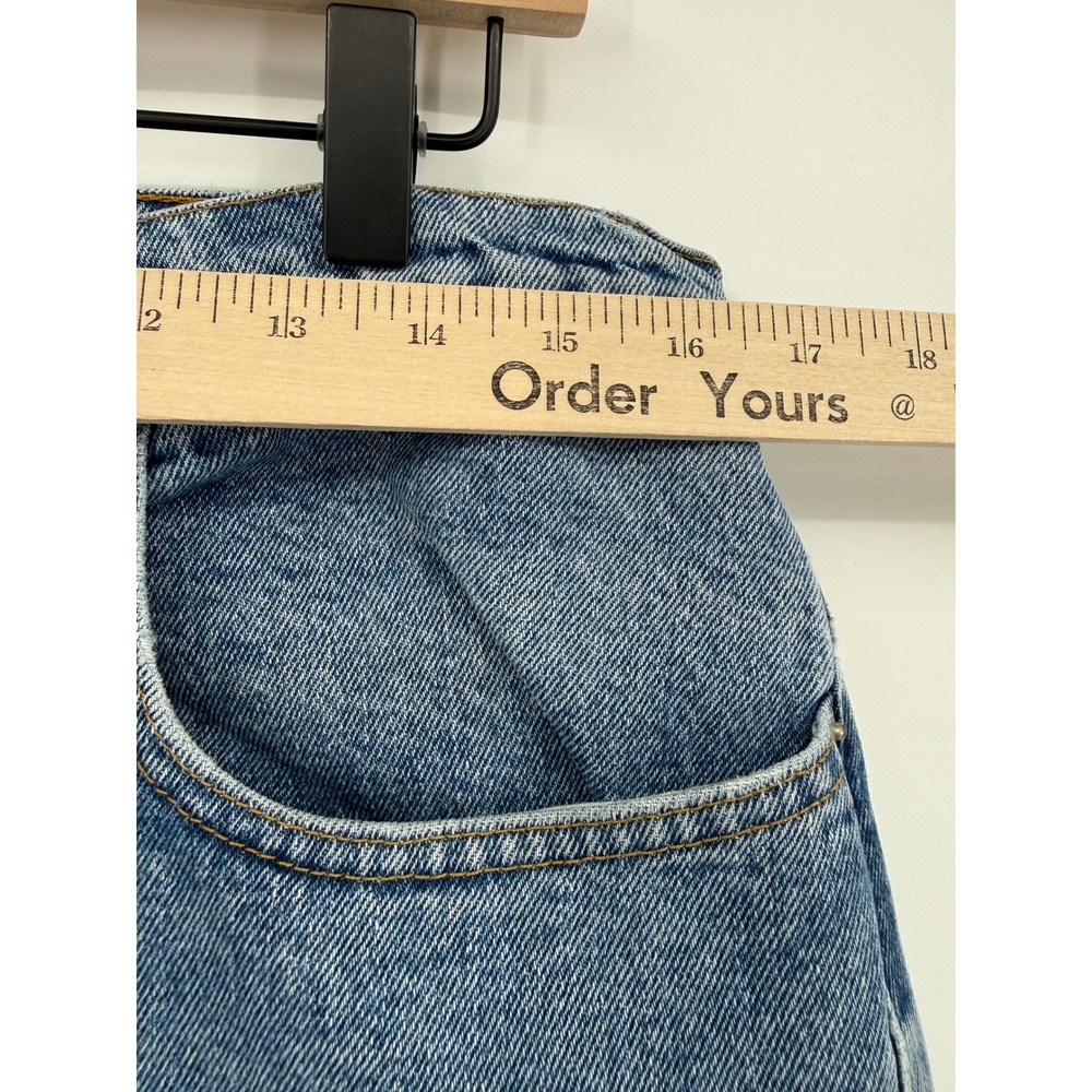 Vintage Polo Ralph Lauren Jeans Mens 33x32 Blue Banner Wide Leg Baggy Y2K - Picture 7 of 11
